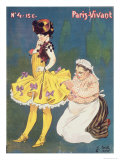 Buy Cover of Paris-Vivant Magazine, 1901 at AllPosters.com