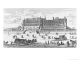 View of the Chateau de Saint-Germain-En-Laye, 1658 Giclee Print