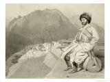 Buy Ghimri and Portrait of Hadji-Mourad, Plate 66, Book on the Caucasus, Engraved by Laurens at AllPosters.com
