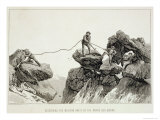 Buy Descending the Western Arete, Pointe Des Ecrins, The Ascent of the Matterhorn Engraved Whymper at AllPosters.com