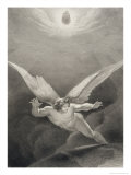 Buy Satan Leaps over the Walls of Heaven, from a French Edition of 'Paradise Lost' by John Milton at AllPosters.com