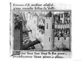 Buy Siege of Orleans, from the Vigils of Charles VII, c.1484 at AllPosters.com