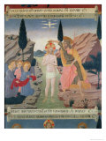 The Baptism of Christ, Detail from the Drawers of a Cabinet For Storing Silver, c.1450-53