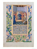 Buy Saul Listening to David Play the Harp, from the Book of Hours of Louis D'Orleans, 1469 at AllPosters.com