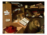 Buy St. Jerome Removing a Thorn from the Lion's Paw, c.1445 at AllPosters.com