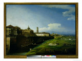 Buy View of Turin from the Gardens of the Palazzo Reale, 1745 at AllPosters.com