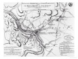 Buy Plan of the Operations of General Washington, Against the Kings Troops in New Jersey, 1777 at AllPosters.com