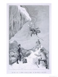 Buy We Saw a Toe - It Seemed to Belong to Moore, The Ascent of the Matterhorn Whymper, c.1860 at AllPosters.com