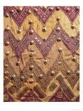 Buy Section of Embroidered Fabric with Gold Plaques, from Chancay, Peru, 12Th-13th Century at AllPosters.com