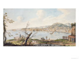Buy Bay of Naples Sea Shore Near the Maddalena Bridge, by Sir William Hamilton at AllPosters.com