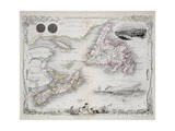 Nova Scotia and Newfoundland, Series of World Maps, c.1850