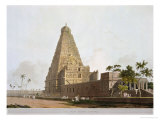 Buy The Great Pagoda, Tanjore, Plate XXIV from Oriental Scenery, Published 1798 at AllPosters.com