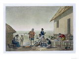 Occupations of the Agagna People, Mariana Islands, Plate 29, Le Costume Ancien ou Moderne, c.1820