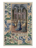Buy Pentecost, from the Book of Hours of Louis D'Orleans, c.1469 at AllPosters.com