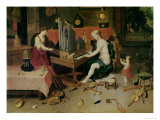 Buy Allegory of Hearing, Detail of an Organist at AllPosters.com