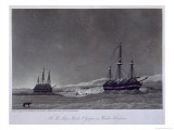 Buy H.M. Ships Hecla and Griper in Winter Harbour, Journal of a Voyage, W.E. Parry, c.1821 at AllPosters.com