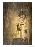 Buy Great Pyramid of Giza, Le Costume Ancien et Moderne, Engraved by Gaetano Zancon at AllPosters.com