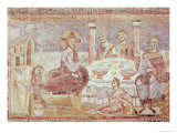 The Meal at the House of Simon the Pharisee, School of Monte Cassino, c.1087