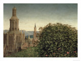Buy The Ghent Altarpiece, Detail from the Main Panel Depicting the Adoration of the Mystic Lamb, 1432 at AllPosters.com