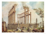 Buy View of the Palais Gallien and the Piliers de Tutelle, 1796 at AllPosters.com