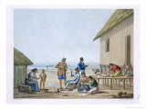 Buy Domestic Occupations, Agagna, Guam, Philippines, from Voyage Autour du Monde at AllPosters.com