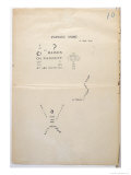 Buy Proofing Copy of a Page from Et Moi Aussi Je Suis Peintre, c.1914 at AllPosters.com