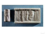 Cylinder Seal Depicting an Evocation to the Cult of Elam