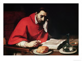 Buy The Fasting of St. Charles, c.1625 at AllPosters.com