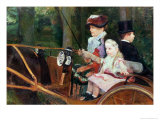 Buy Woman and Child in the Driving Seat, 1881 at AllPosters.com