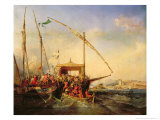Buy Naval Battle of Imbre in 1346, 1842 at AllPosters.com