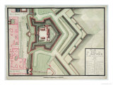 Buy Fort of Saint-Sauveur, Lille, in 1728, from Traite de Fortifications at AllPosters.com