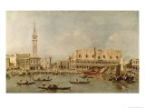 Buy The Piazzetta and the Palazzo Ducale from the Basin of San Marco at AllPosters.com