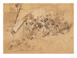 Le Vengeur du Peuple Sinking at the Battle of Ouessant, 1st June 1794