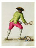 Buy Man Playing with a Racquet and Balls at AllPosters.com