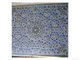 North Portal Tile Panel, Palmettes and Stars Encircling the Central Sun Medallion, 1453