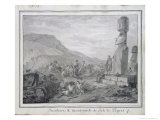 Buy Islanders and Monuments of Easter Island, 1786 at AllPosters.com
