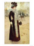 Parisian Woman in the Bois de Boulogne, c.1899