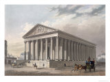 Buy Exterior View of the Madeleine, Paris at AllPosters.com
