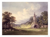 Stourhead, the Lake and Bridge, with the Temple of Apollo and the Pantheon