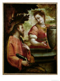 Buy Christ and the Woman of Samaria, c.1575-80 at AllPosters.com