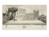 Buy The Palace of Whitehall, from a Drawing in the Pepysian Library, Cambridge, Published 1809 at AllPosters.com