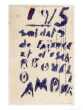 Buy Soldiers of Clay, Case D'Armons Poetry Anthology, c.1915 at AllPosters.com