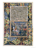 Buy Rehoboam Waging War Against Jeroboam, from the Book of Hours of Louis D'Orleans, 1490 at AllPosters.com