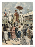 Buy Proclamation of the New King of Dahomey, from Le Petit Journal, 19th February 1894 at AllPosters.com