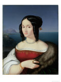 Buy Carolina Grossi, the First Wife of the Artist, 1813-14 at AllPosters.com