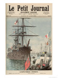 Buy The French Flotilla in Portsmouth, from Le Petit Journal, 29th August 1891 at AllPosters.com