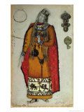Costume Design For Tristan and Isolde by Wagner, 1912