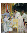 Buy On the Terrace, 1906 at AllPosters.com