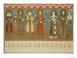 Buy Imereth: Frescoes from the Gelati Monastery, Plate 8, c.1847 at AllPosters.com