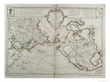 Buy Map of the New Discoveries to the North of the South Seas, 1750 at AllPosters.com